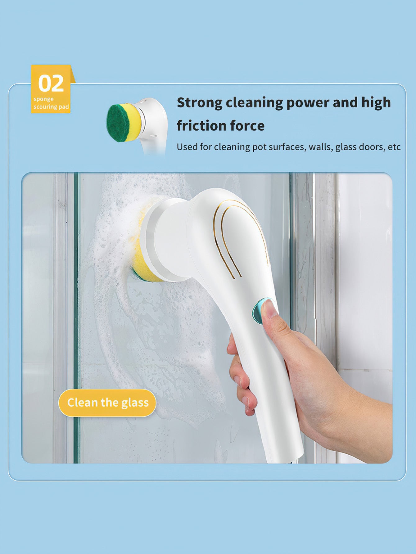 Multifunctional Electric 5-in-1 Cleaning Brush: Your Ultimate Home Cleaning Tool