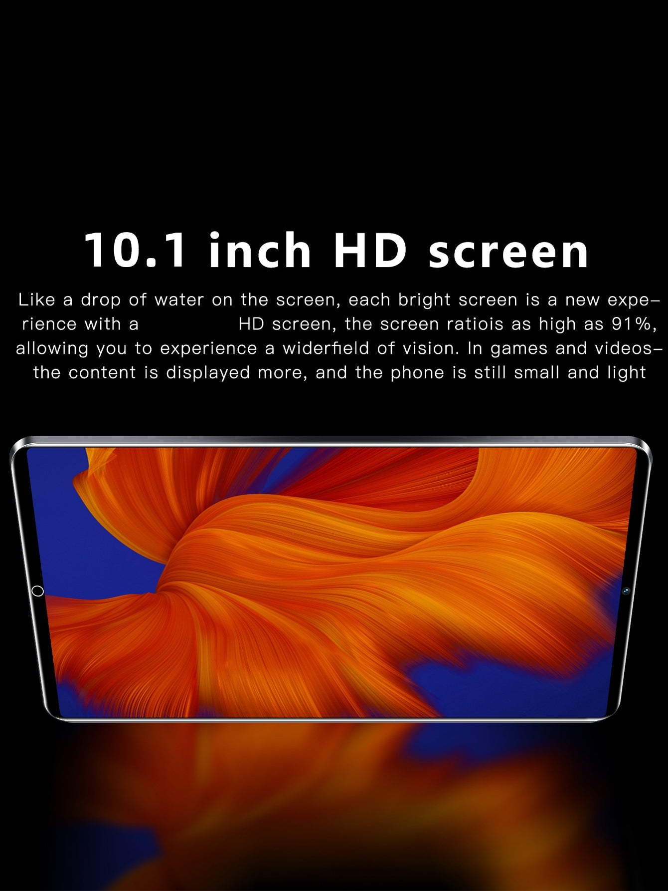 Pad6 10.1 -inch Android tablet