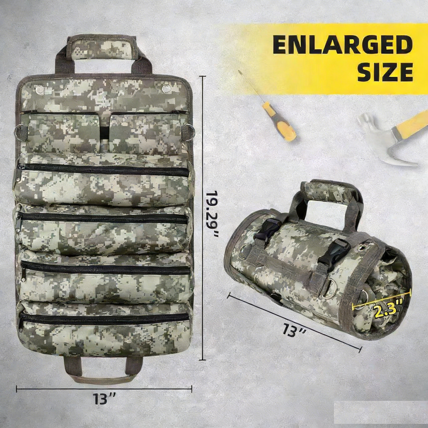 Roll-Up Electrician's Tool Bag