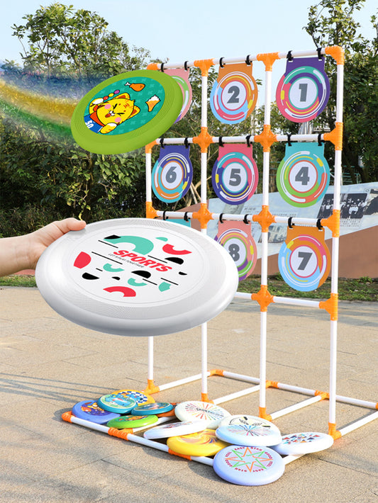 Nine-grid Frisbee Stand