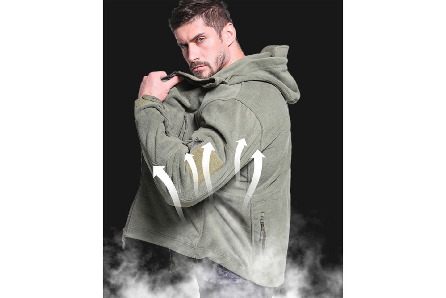 **Men's Thickened Insulated Fleece Liner Jacket**