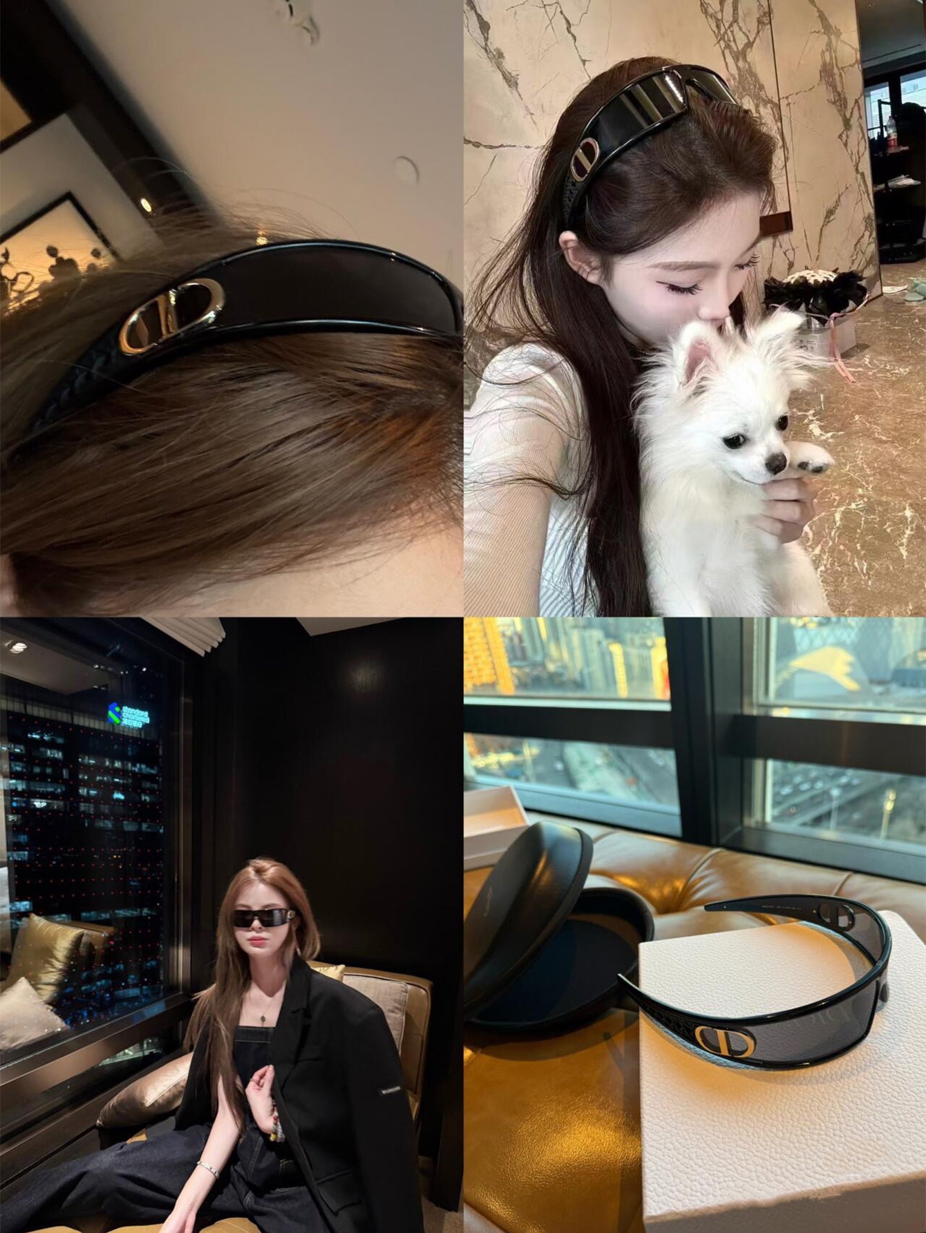 Headband cycling glasses CD headband sports sunglasses