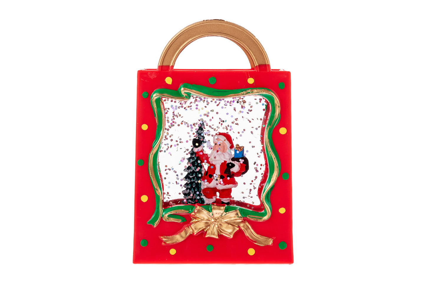 Portable Crystal Chandelier - Snowy Christmas Water Ball Light Decoration