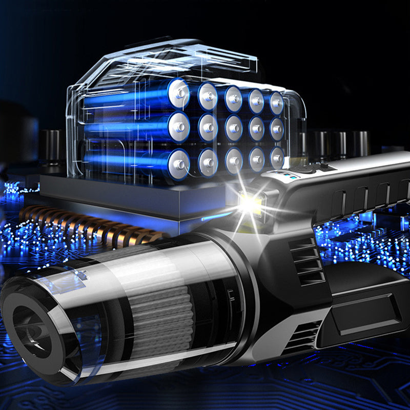 Illuminated Black Powerful 9000Pa Large