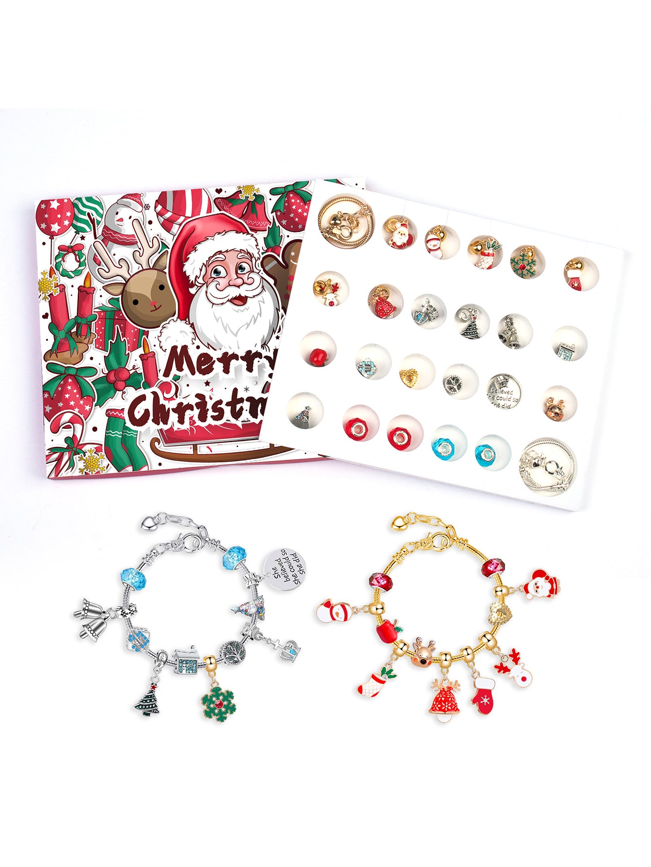 24-calendar Christmas bell surprise blind box set