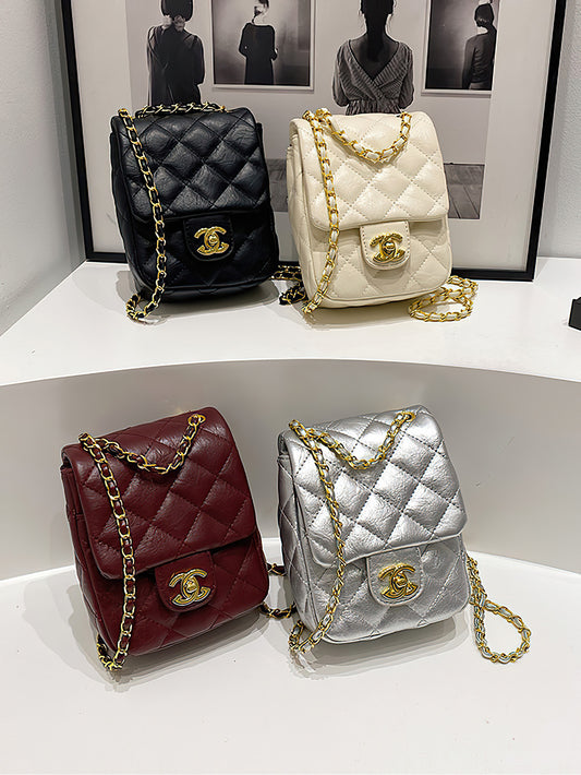 Chic & Versatile Chain Quilted Bag - Your Perfect Everyday Companion - 4 Colors