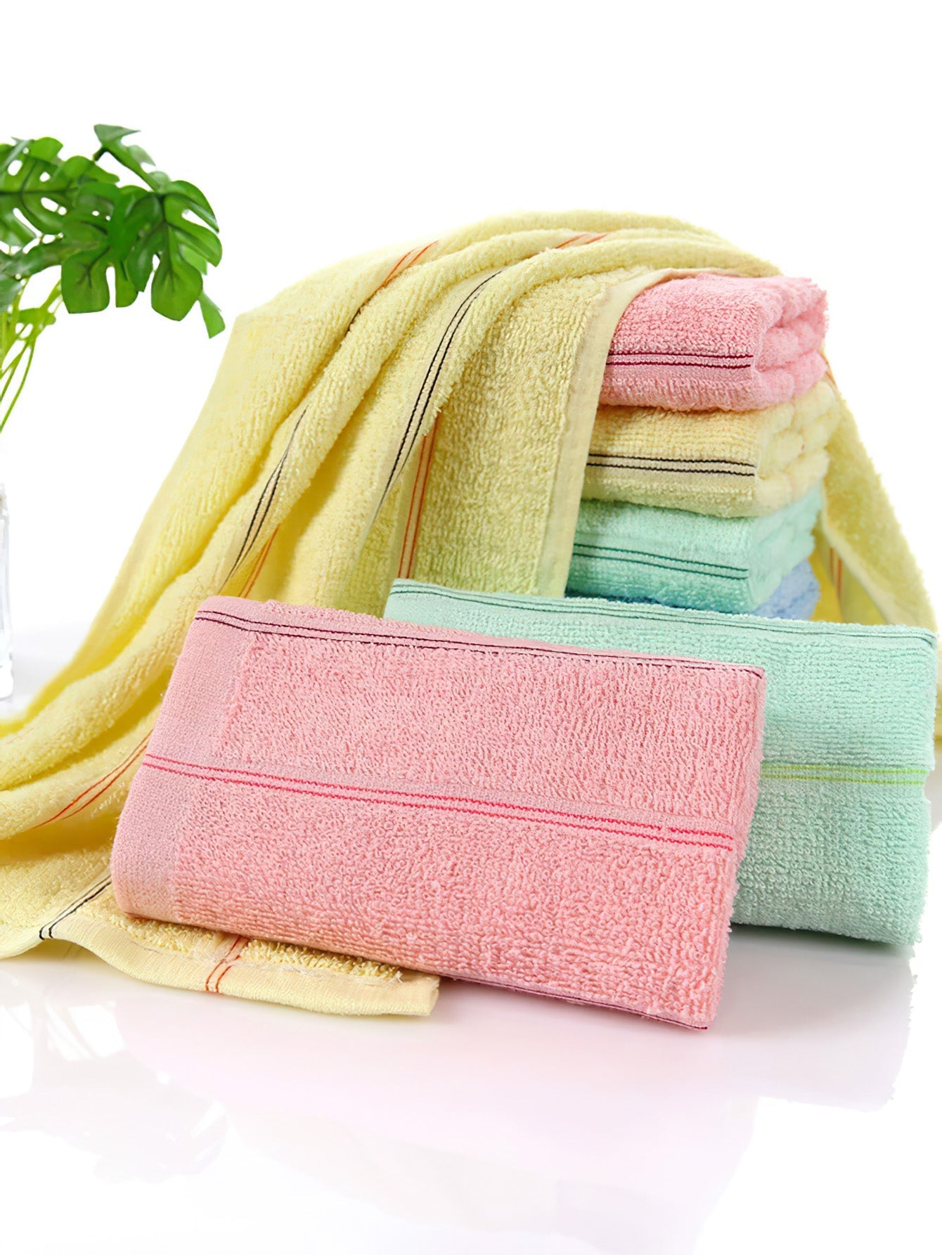 Premium Pure Cotton Face Towel - 4 Colours