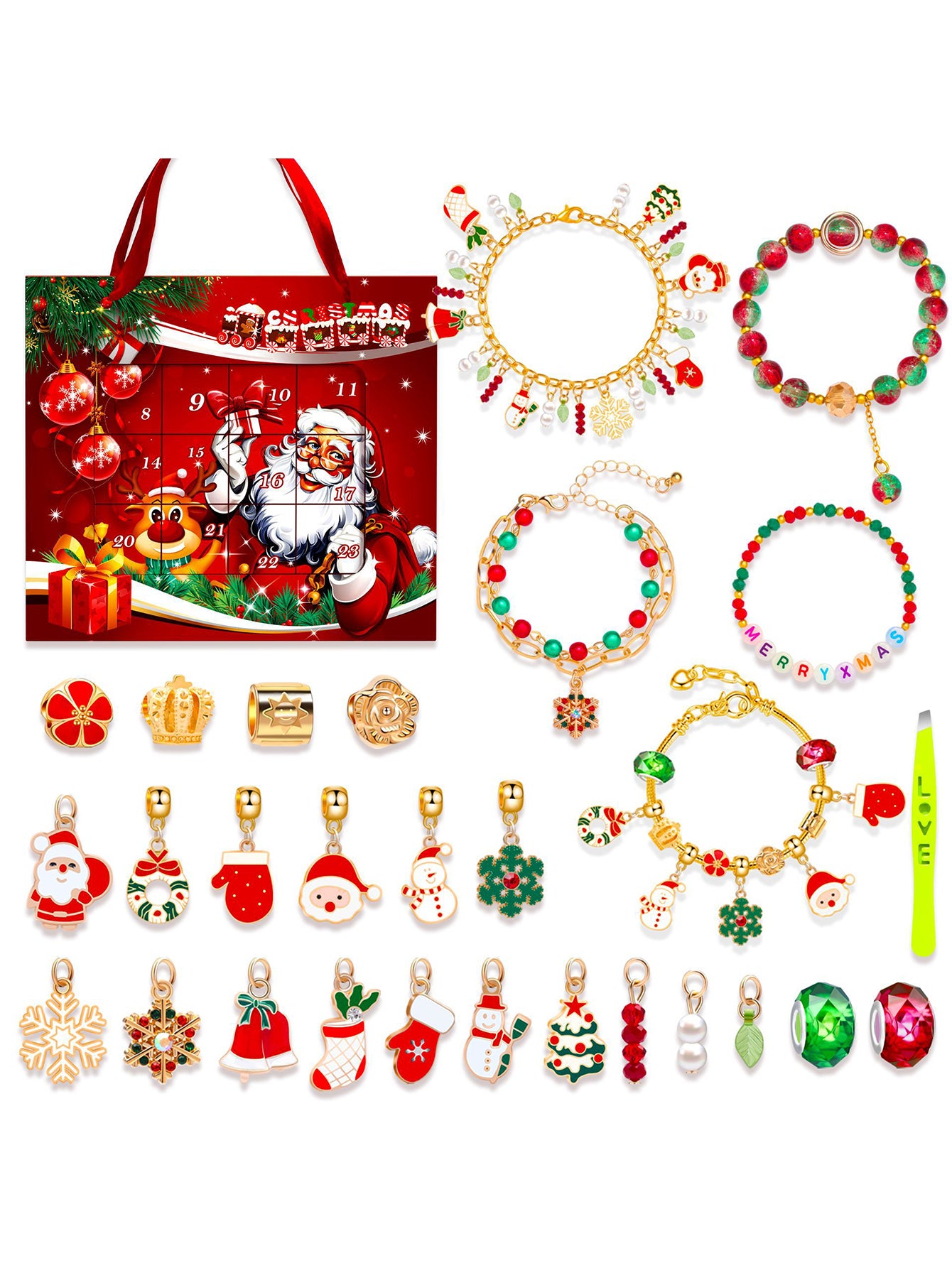 24-grid Christmas countdown blind box