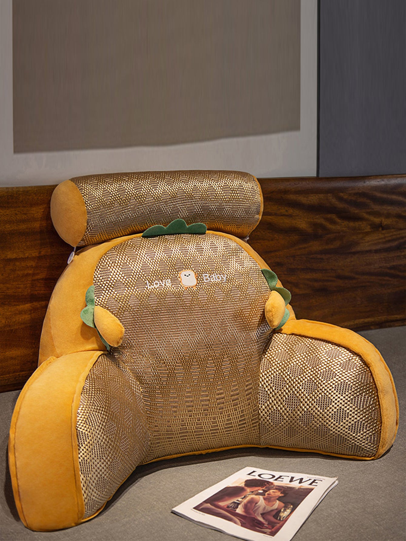 Cool Mat Waist Support Bedside Cushion