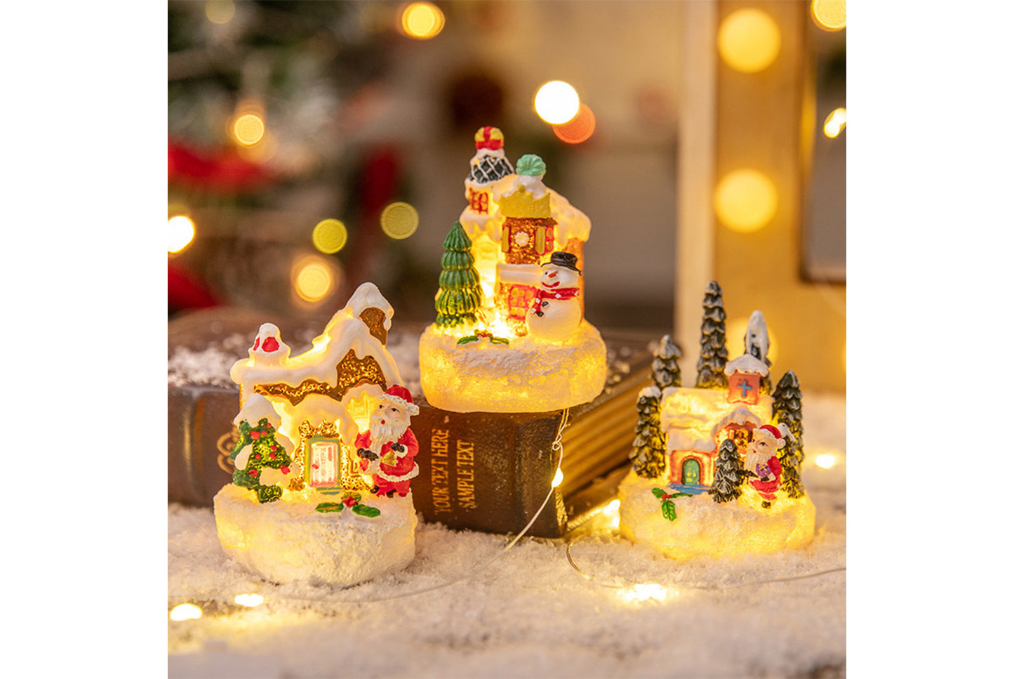 Christmas Resin Gingerbread House Ornament