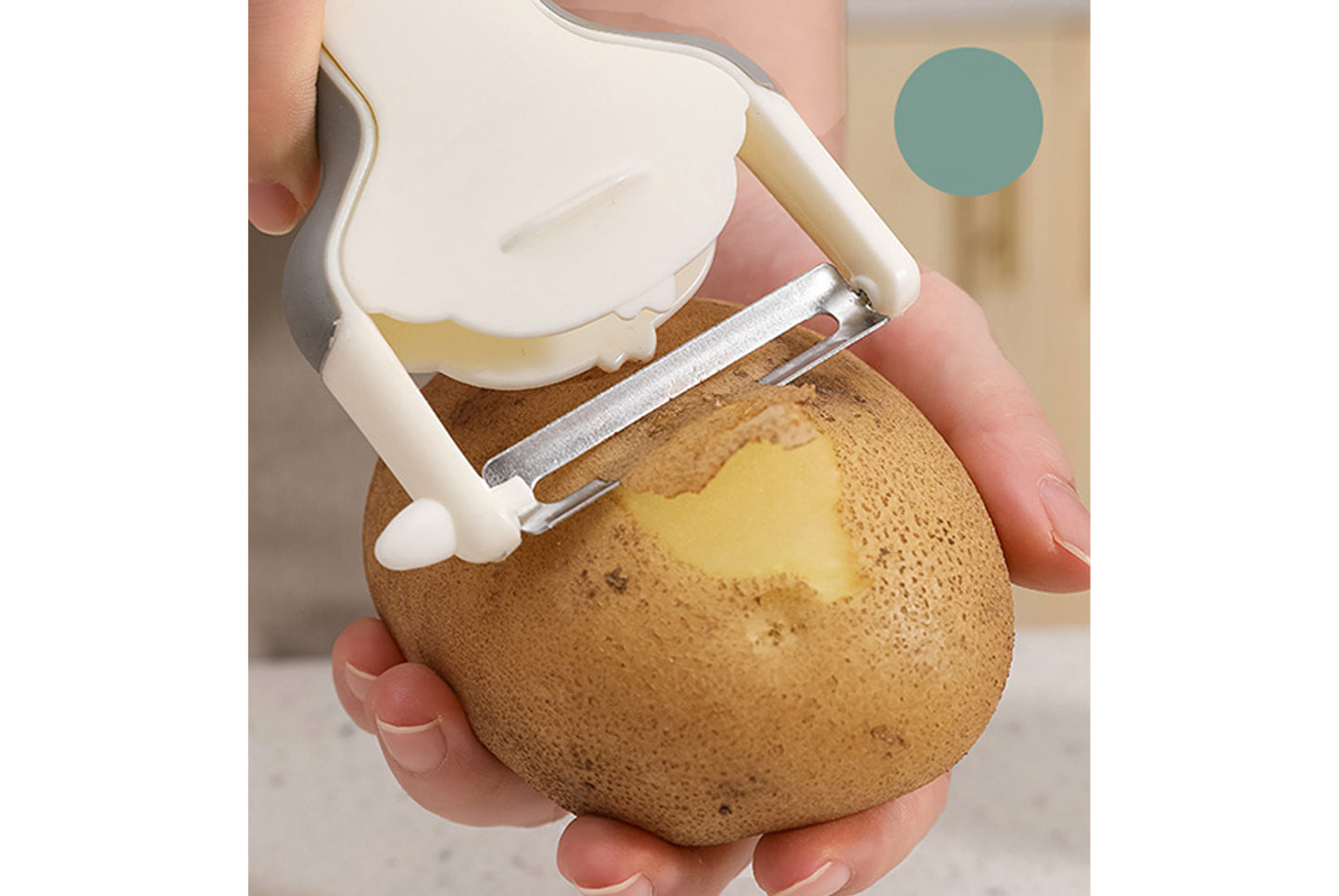 Stainless steel peeling knife