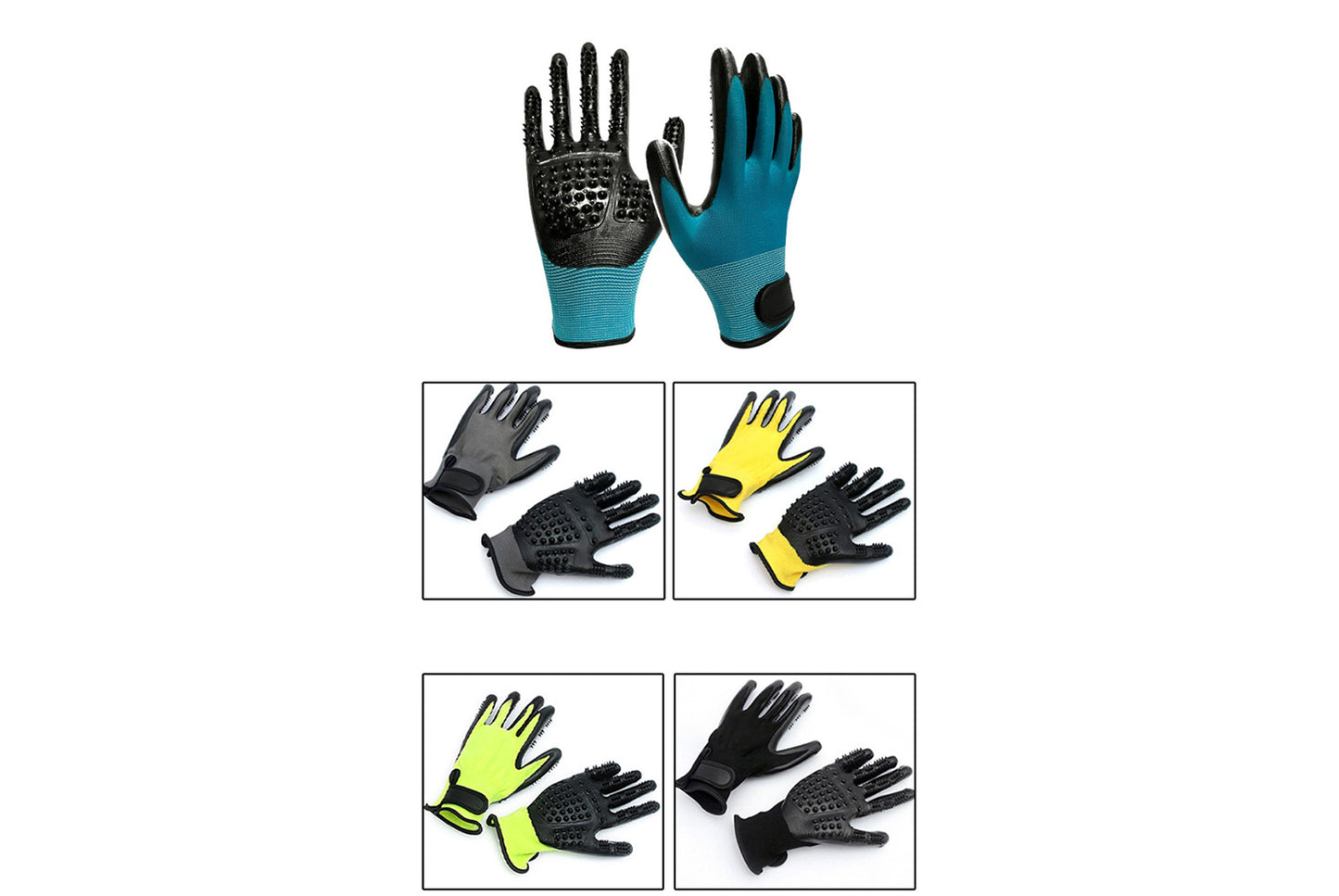 Pet Bathing Massage Gloves