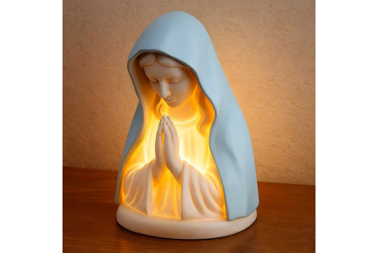 Virgin Mary Prayer Night Light