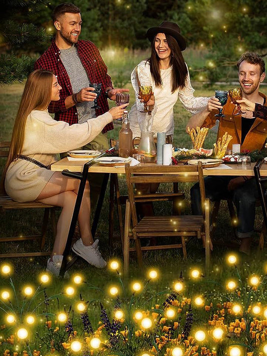 Modern Solar LED Leaf Fairy Lights