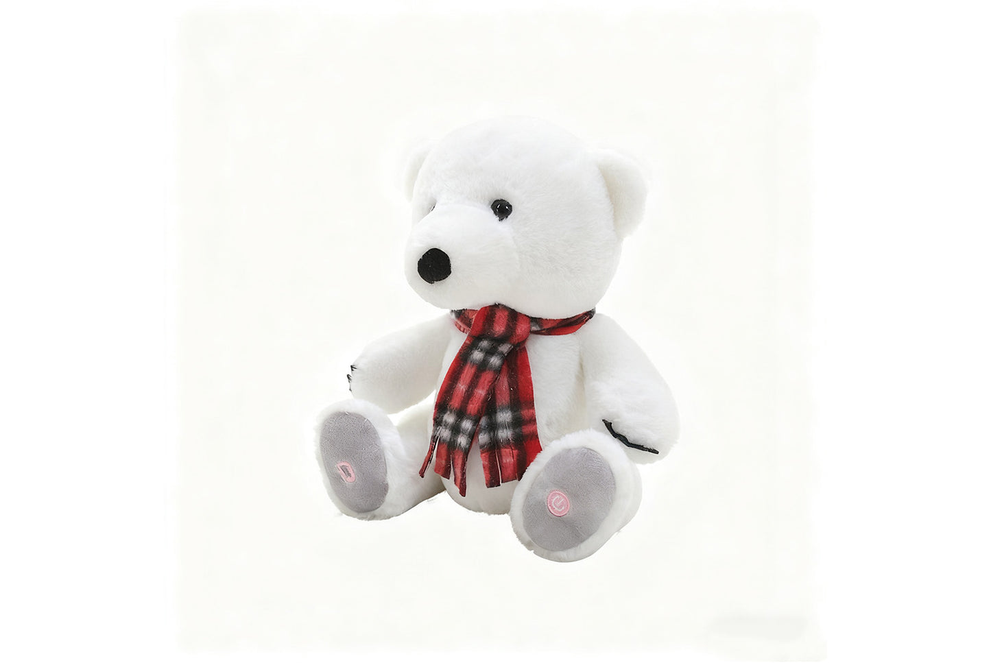 **Colorful Musical Light-Up Polar Bear