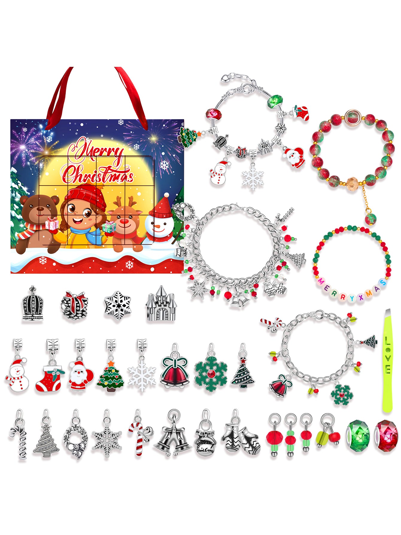 24-grid Christmas countdown blind box