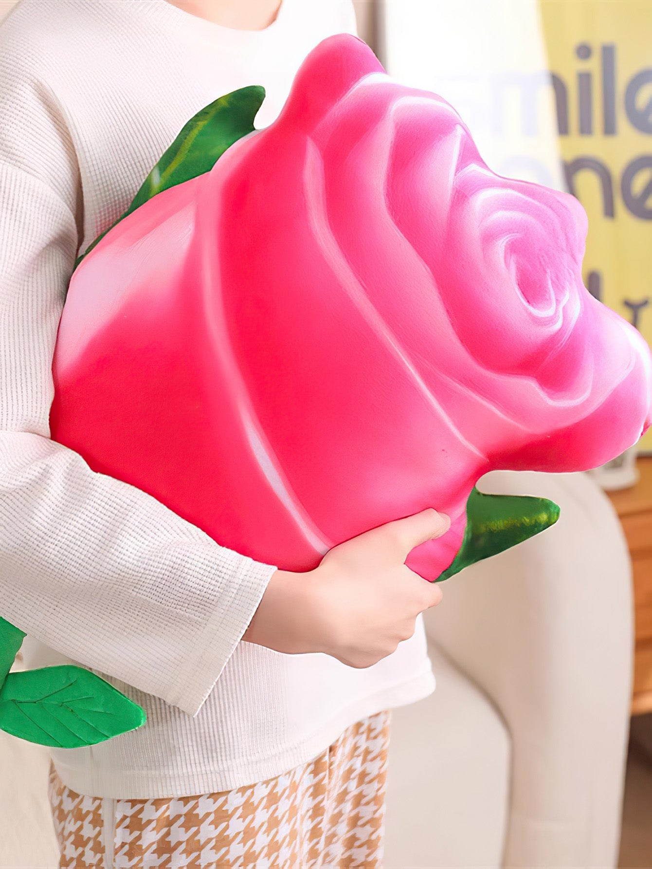 Blooming Rose Decorative Pillow – Your Versatile Comfort Companion - 2 Colours