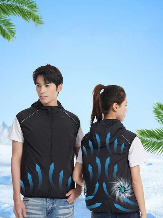 Heatstroke-proof and cooling air-conditioning clothing