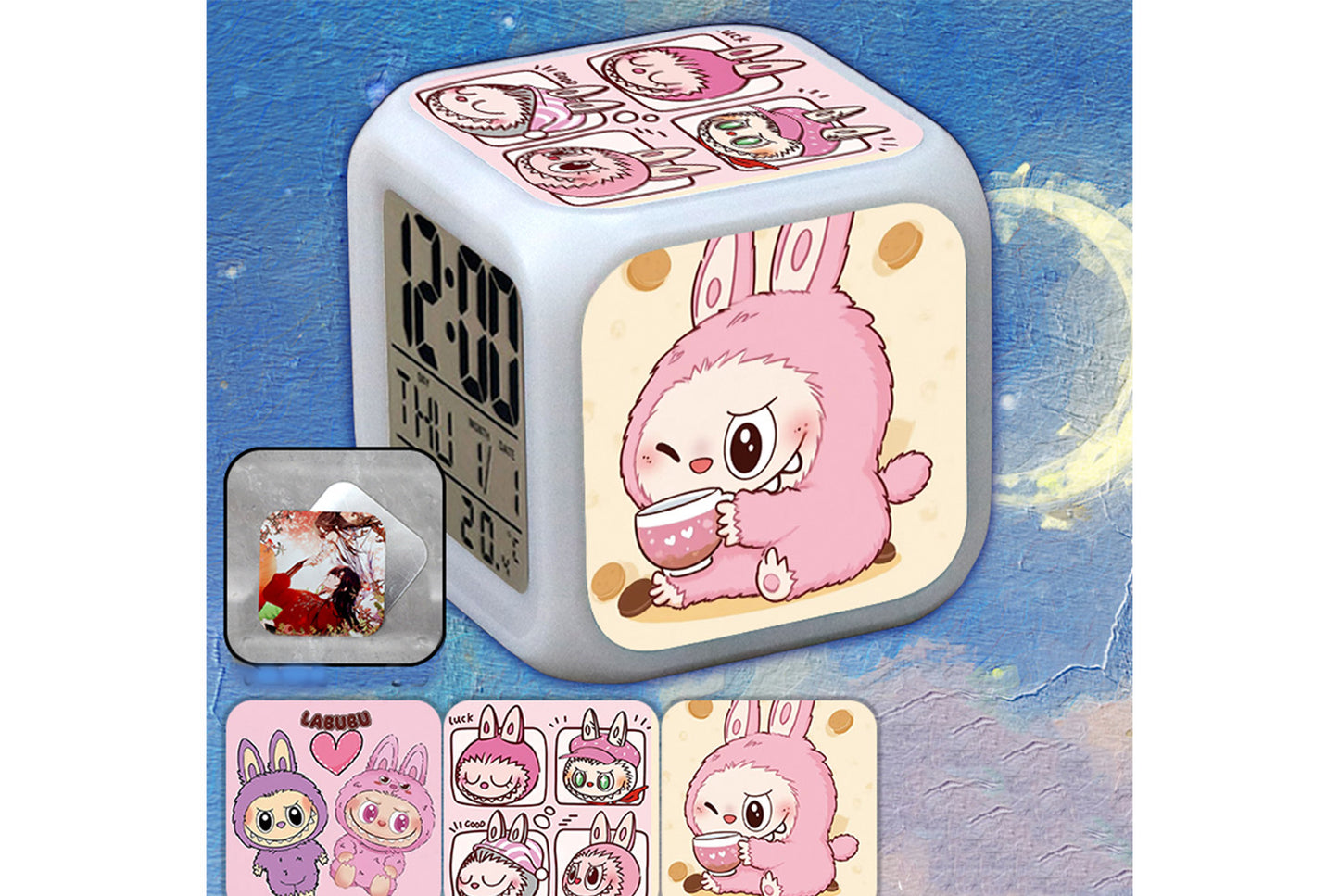Labubu Electronic Alarm Clock