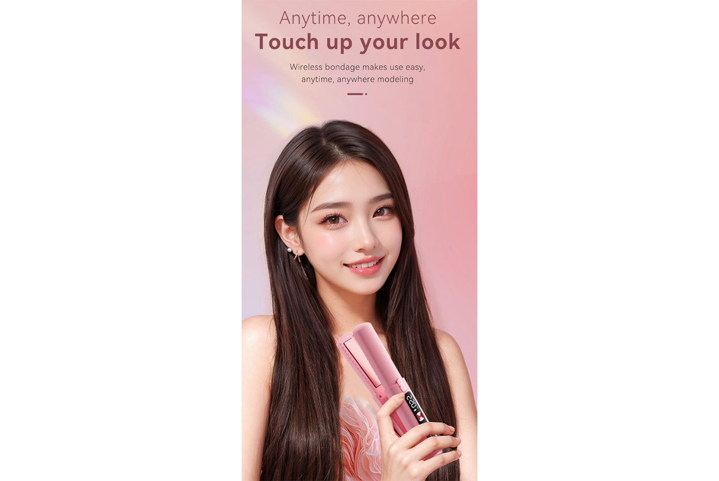 **Mini Wireless Straightener & Curler**