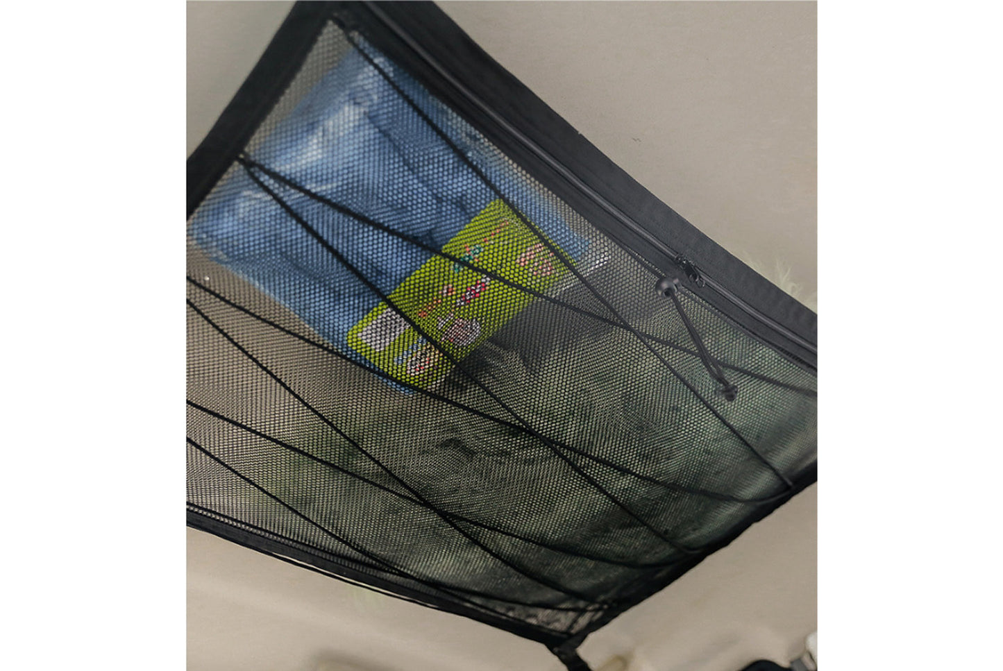 **Car Roof Storage Net (Double Zipper Storage Net)**