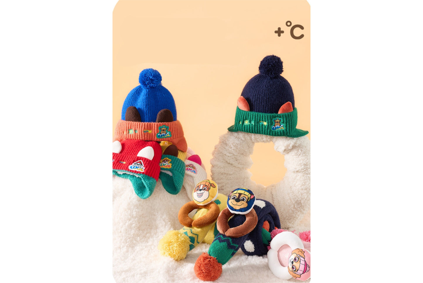 **Children's Hat and Scarf Two-Piece Set**