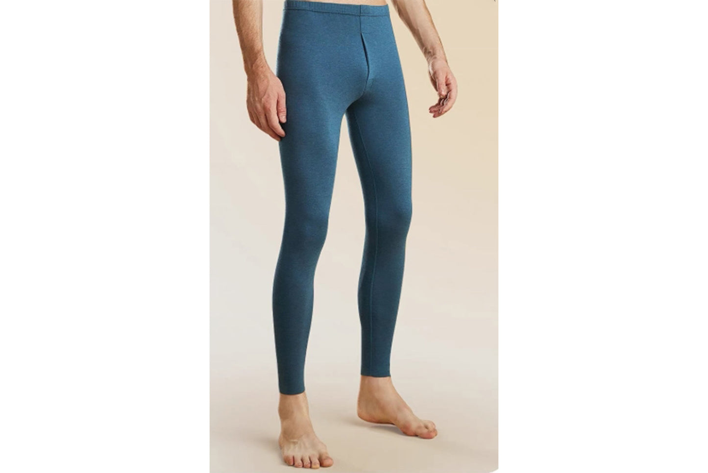 **Men's Thermal Underpants and Women's Knitted Pants Set**