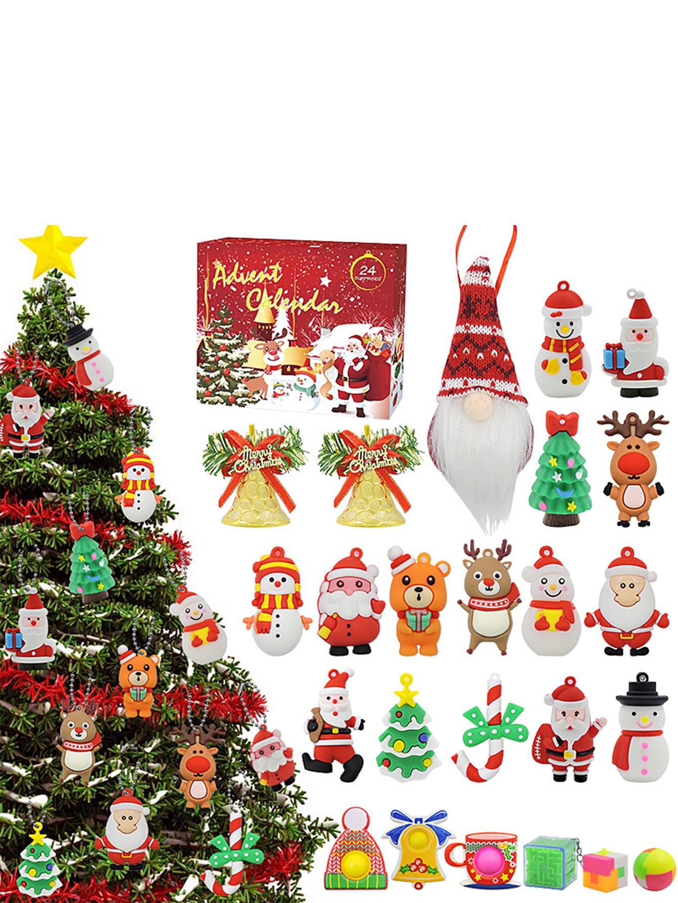 Christmas Tear-off Calendar Blind Box