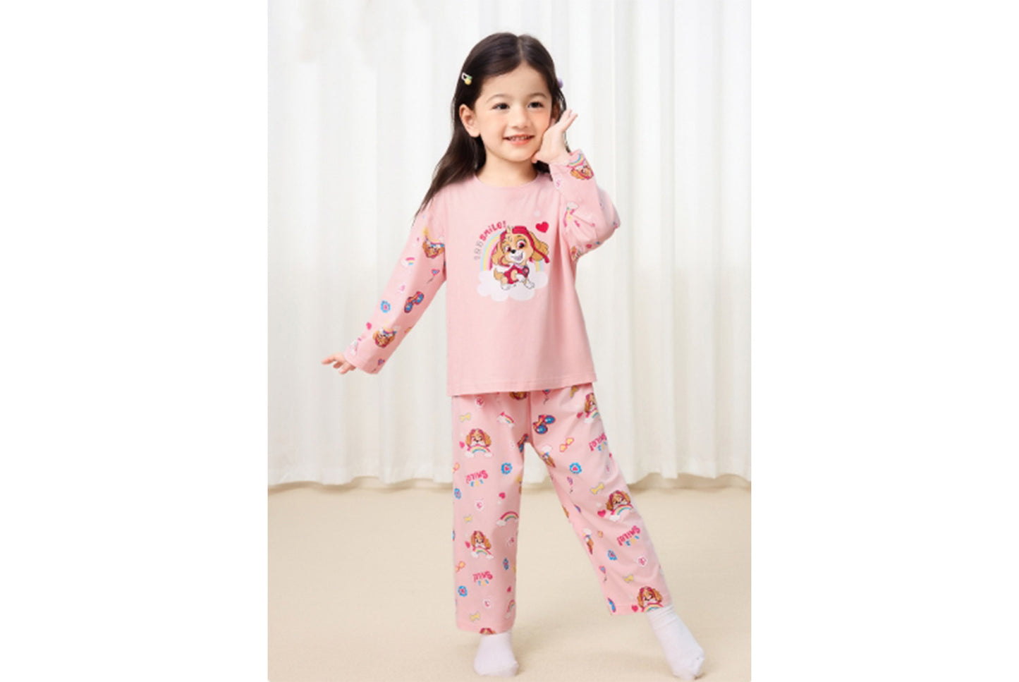 **Class A Children's Antibacterial Loungewear Set**