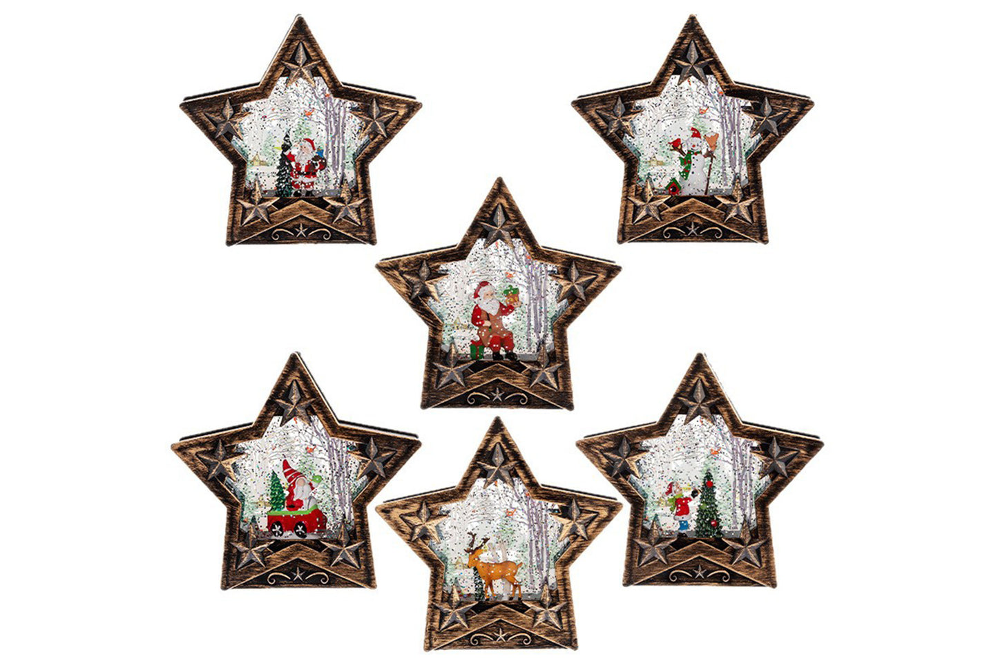 Christmas Luminous Night Light Desktop Ornament