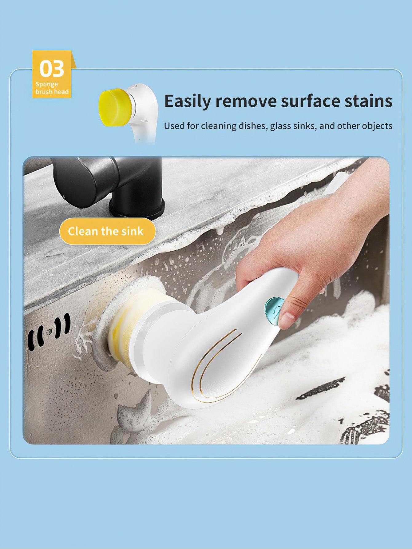 Multifunctional Electric 5-in-1 Cleaning Brush: Your Ultimate Home Cleaning Tool