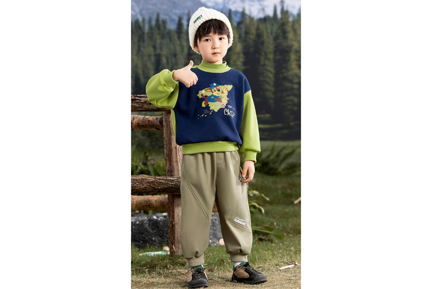 Children's Fleece Turtleneck Sweatshirt