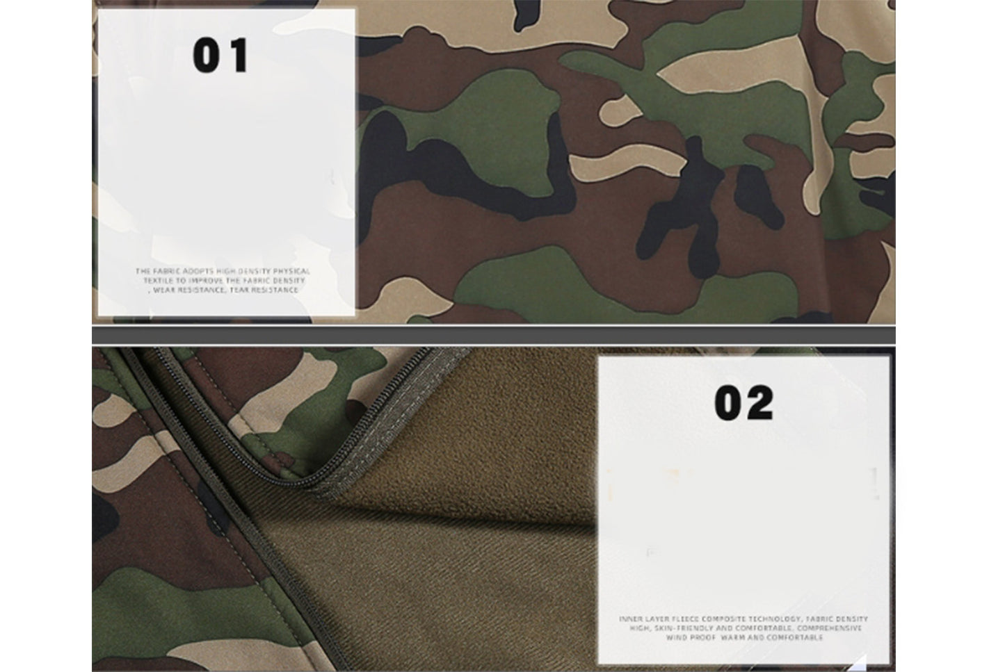 Men's Waterproof and Warm Sharkskin Softshell Jacket