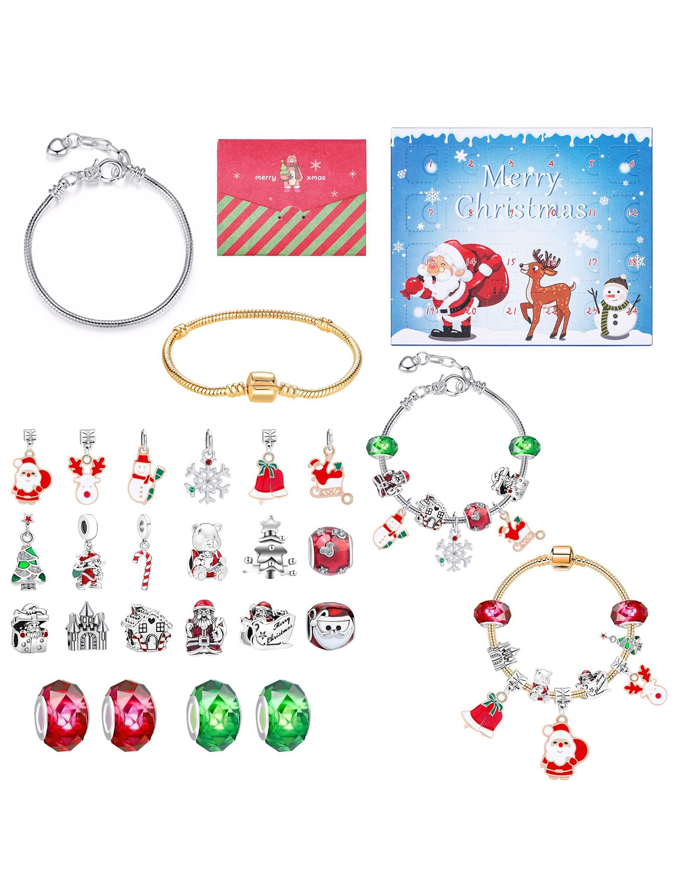 24-calendar Christmas bell surprise blind box set