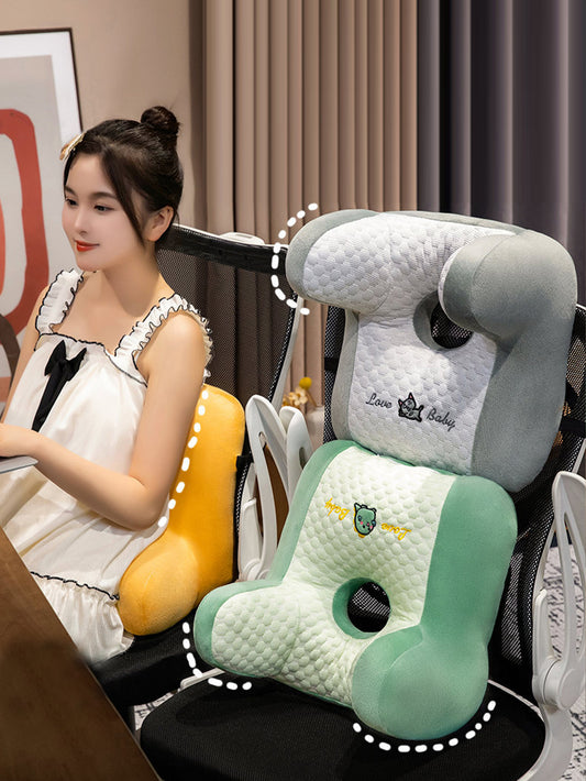 Office workstation lunch break ice bean pillow