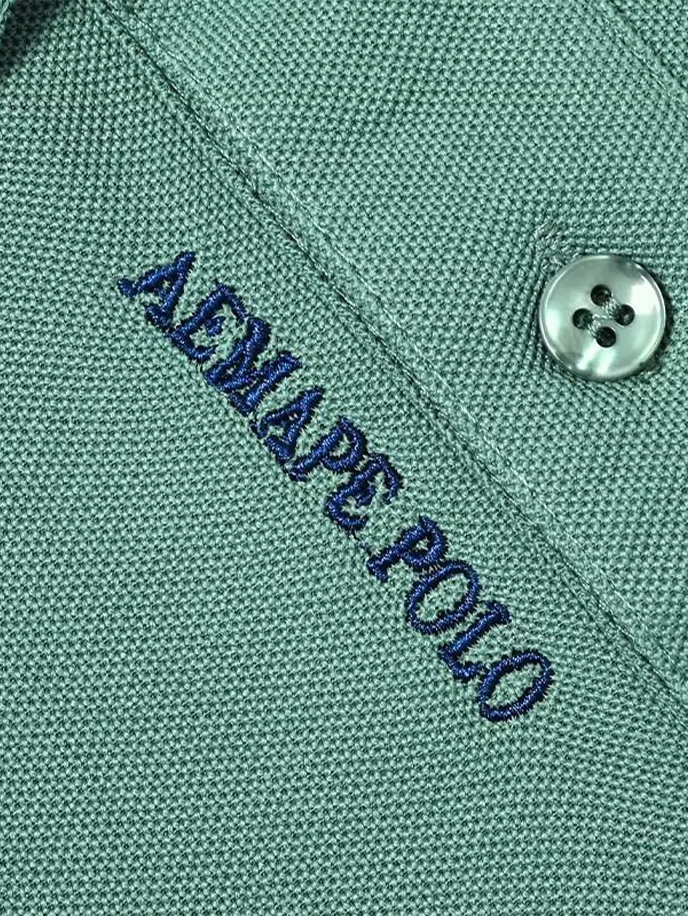 Men's business embroidered POLO shirt