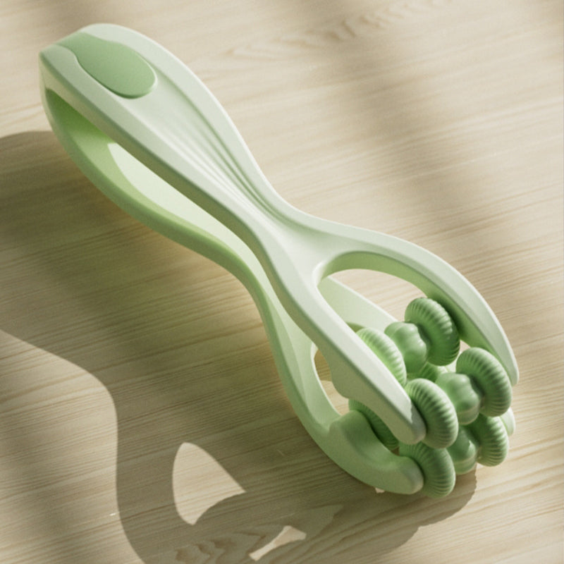 Double roller finger massager