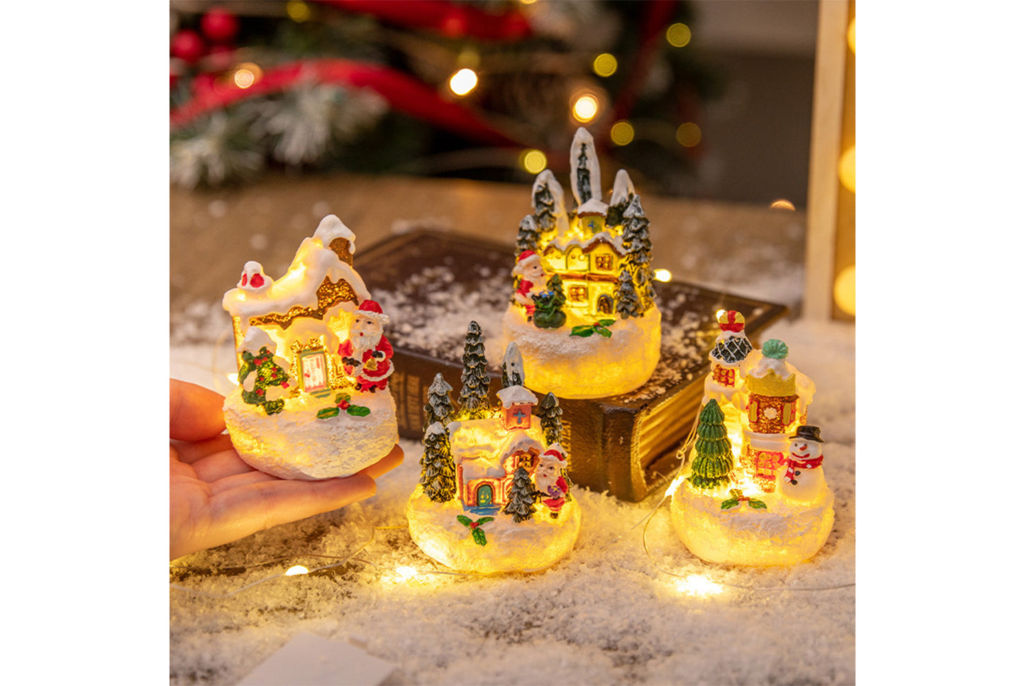 Christmas Resin Gingerbread House Ornament