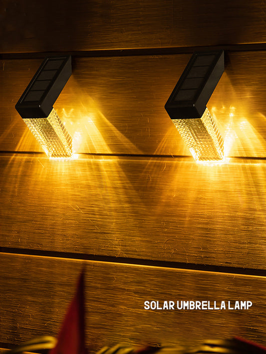 Solar Sensor Stair Light - Outdoor Waterproof Smart Decorative Wall Light