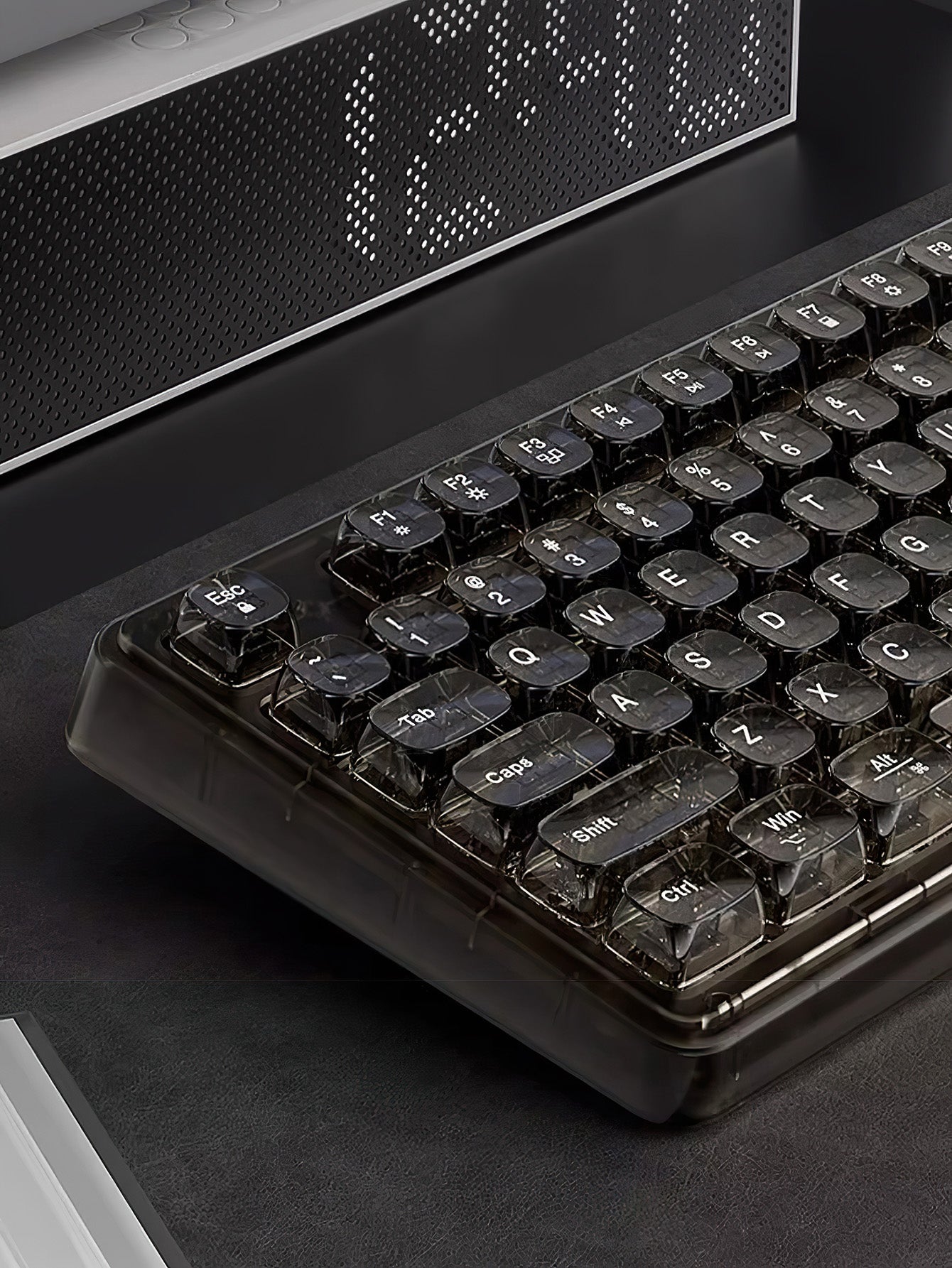 Crystal-Clear Wireless Bluetooth Keyboard - 2 Colours