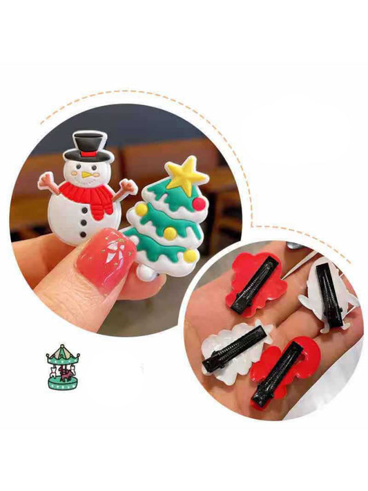 Christmas Hand-Torn Blind Box Mermaid Hair Accessories Set