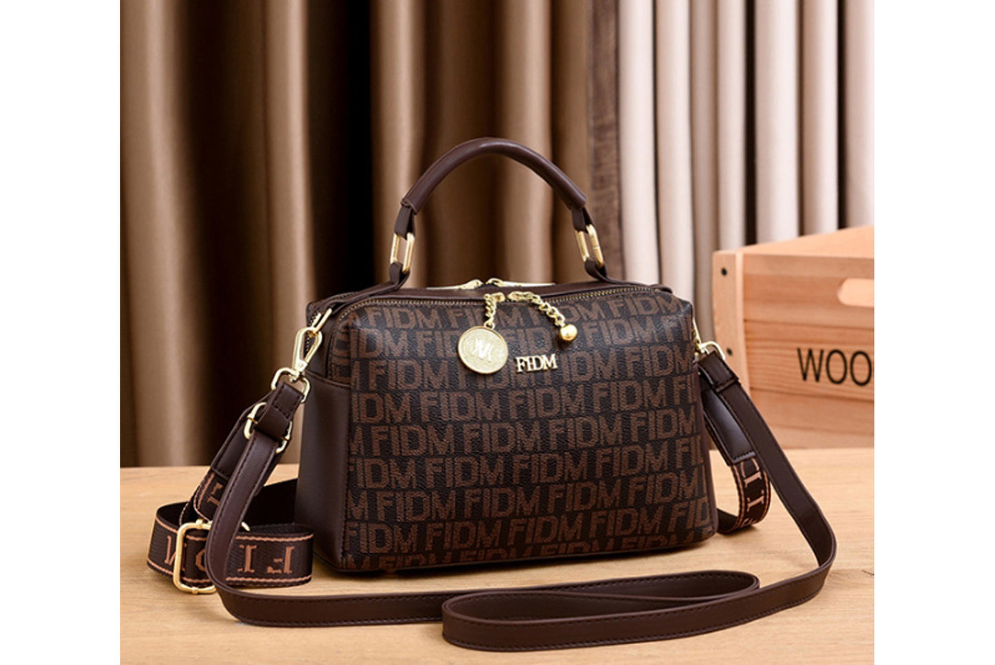 Printed Minimalist Handbag