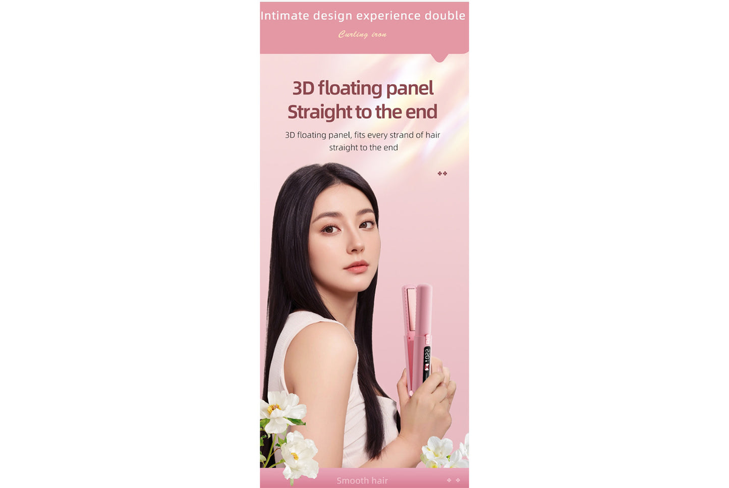 **Mini Wireless Straightener & Curler**