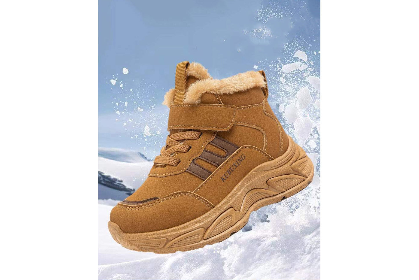 Girls' Fleece-Lined Sneakers, Warm High