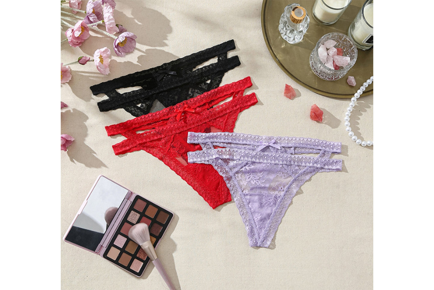 **Lace Sexy Women's Briefs**