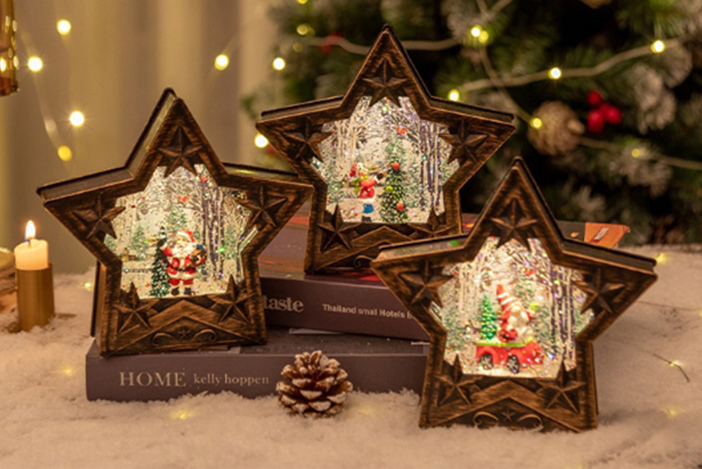 Christmas Luminous Night Light Desktop Ornament