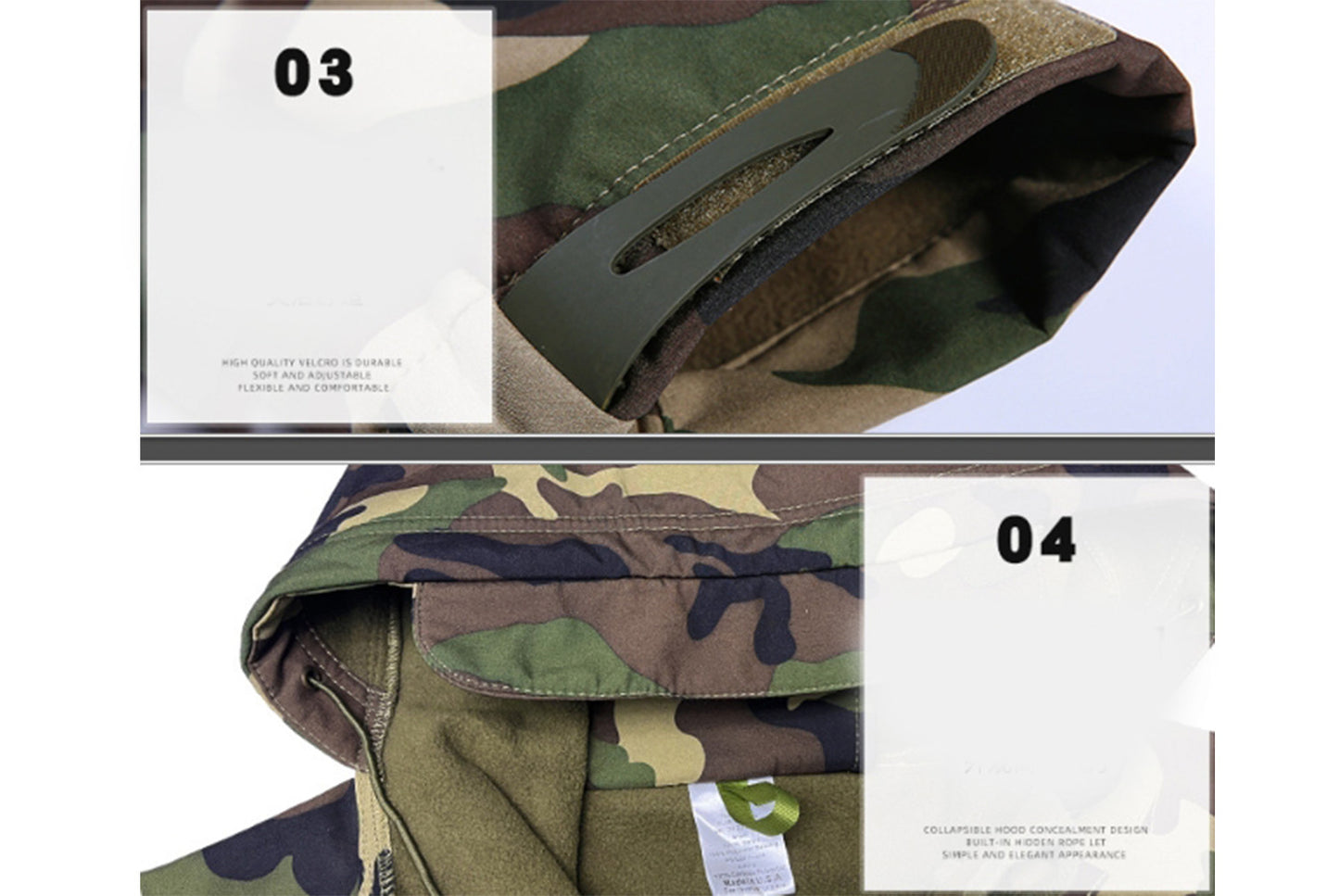 Men's Waterproof and Warm Sharkskin Softshell Jacket