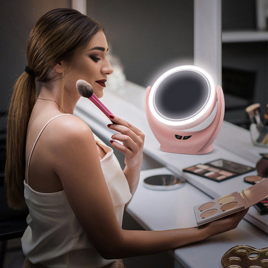3-in-1 LED fan makeup mirror