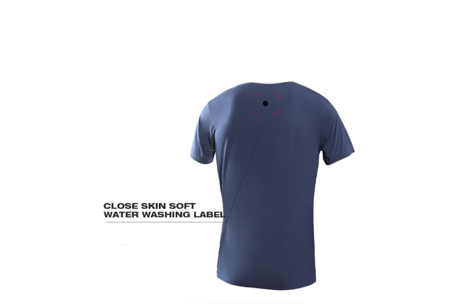 **Ice Silk Seamless Men's Short-Sleeved T-Shirt**