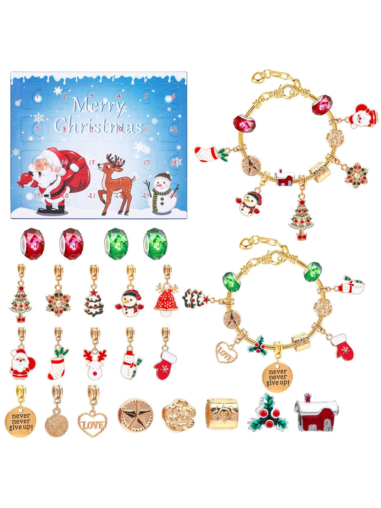 DIY Creative Blind Box Children's Bracelet Jewelry 24-grid